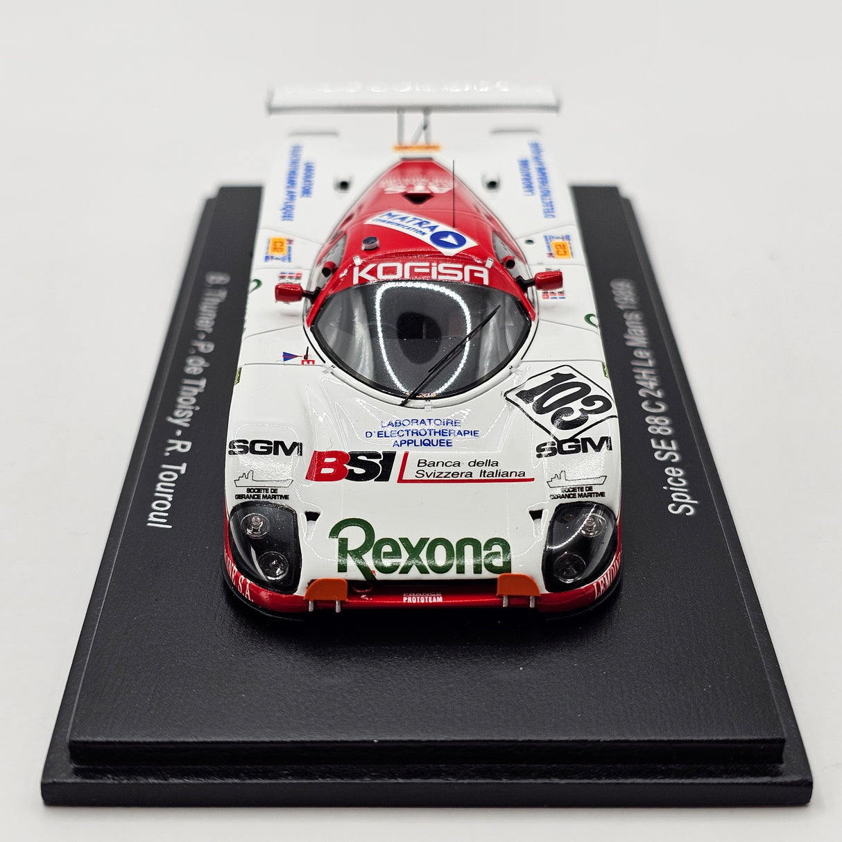 Spark Spice SE88C #103 France Prototeam 24Hrs Le Mans 1989 1/43 Scale S6807