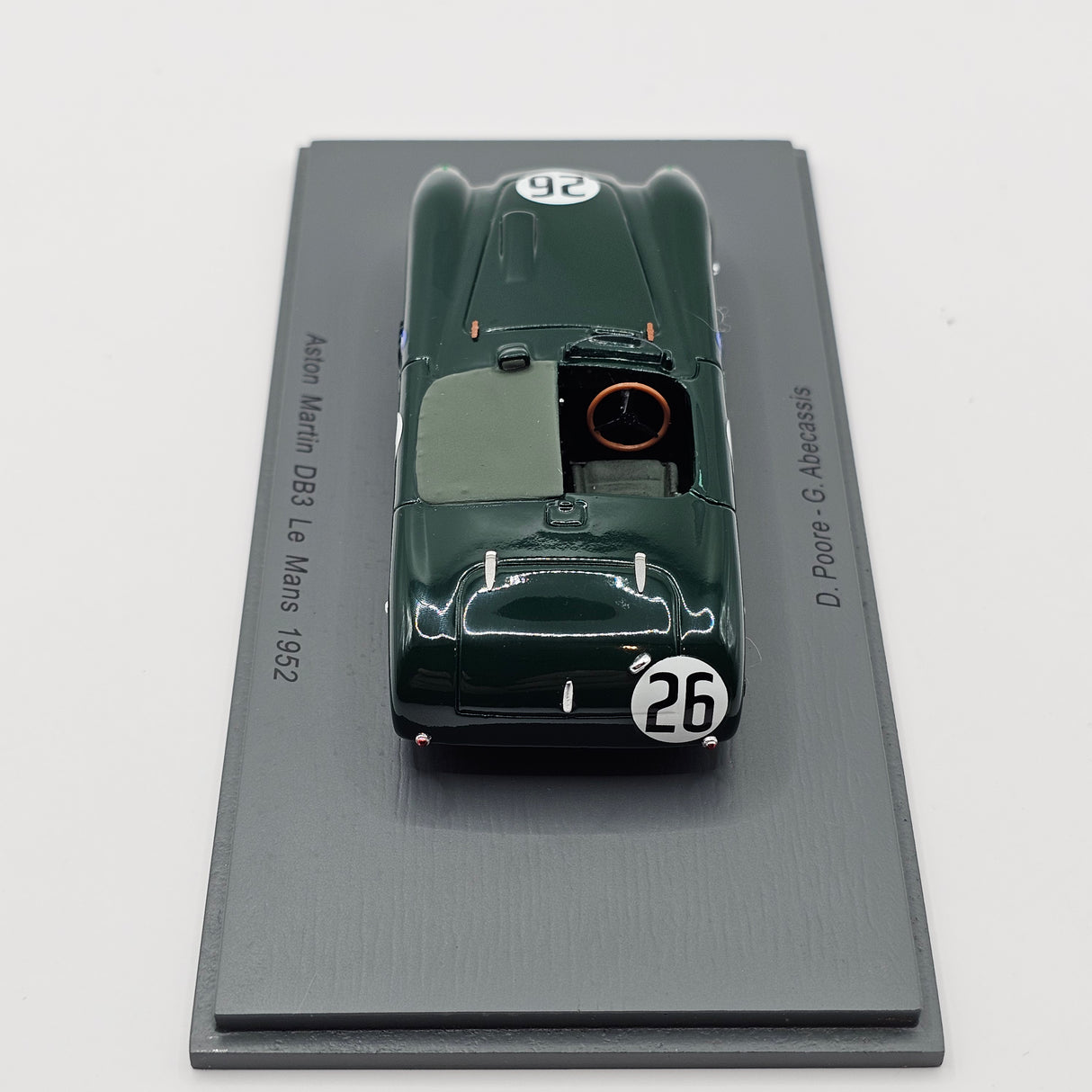 Spark Aston Martin DB3 #26 Aston Martin Ltd Le Mans 1952 1/43 Scale S2433