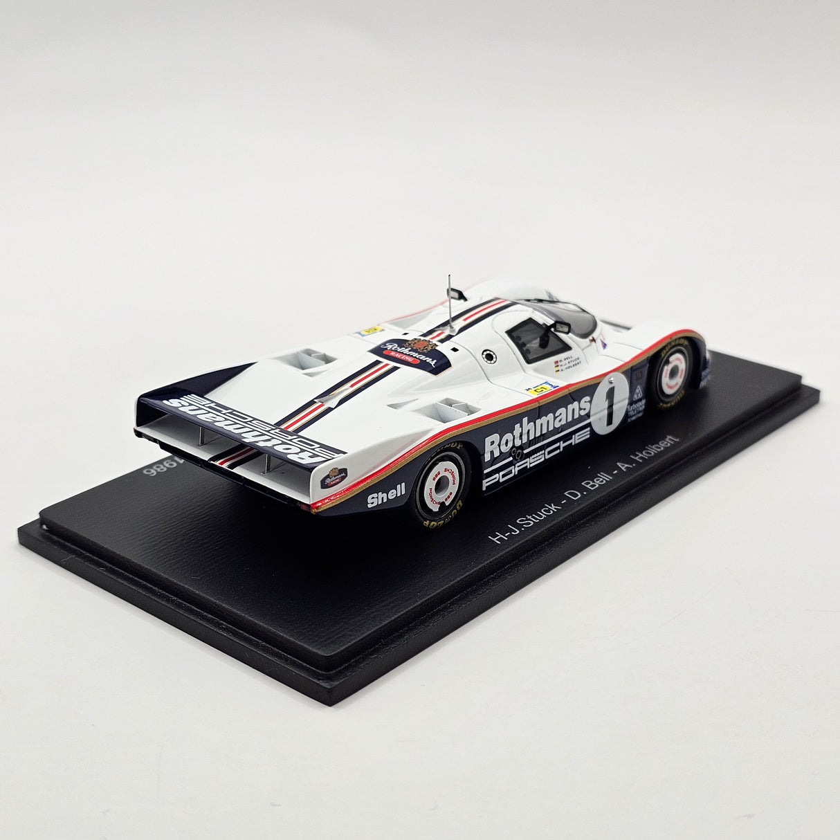 Spark Porsche 962C #1 Rothmans Porsche 24Hrs Le Mans 1986 Winner 1/43 Scale