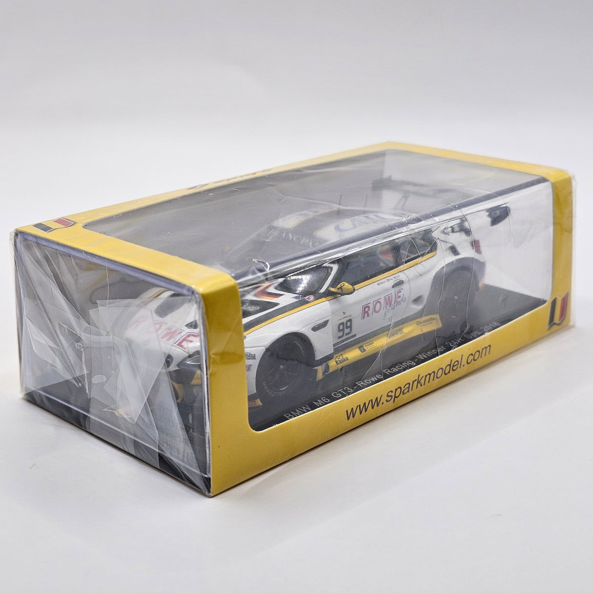 Spark BMW M6 GT3 #99 ROWE Racing Winner 24Hrs Spa 2016 1/43 Scale SB175