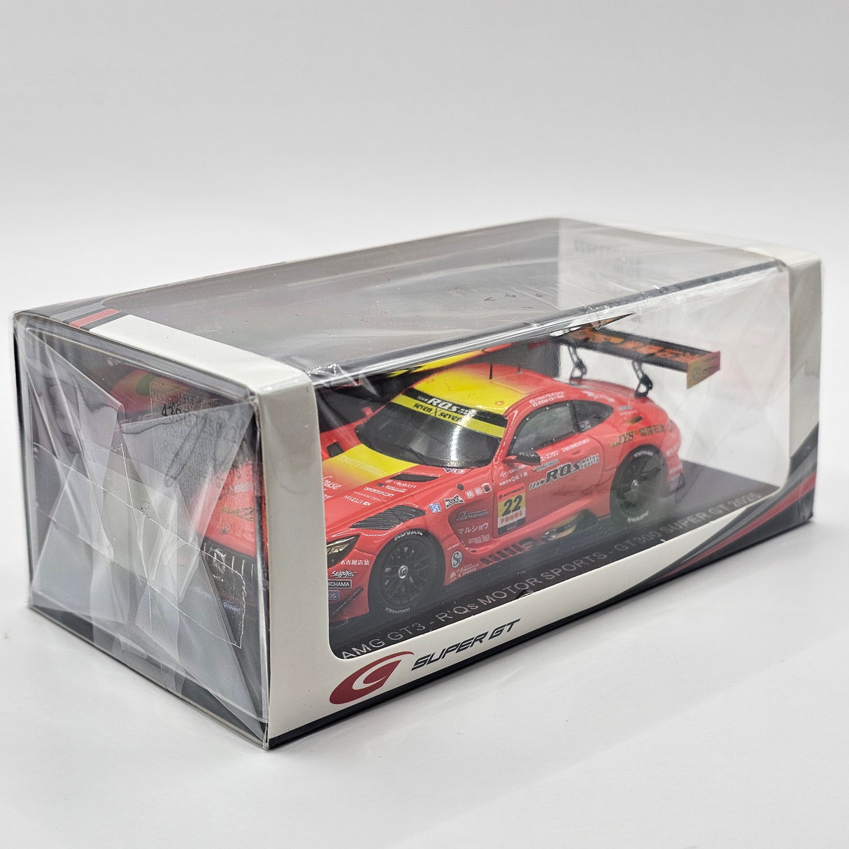 Spark Mercedes AMG GT3 Evo #22 R'Qs Motor Sports Super GT GT300 2025 1/43 Scale