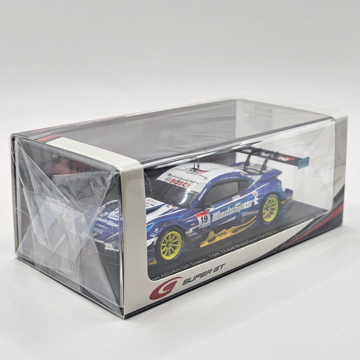 Spark Toyota GR Supra #19 Team WedsSport Bandoh Super GT 2024 1/43 Scale SGT156