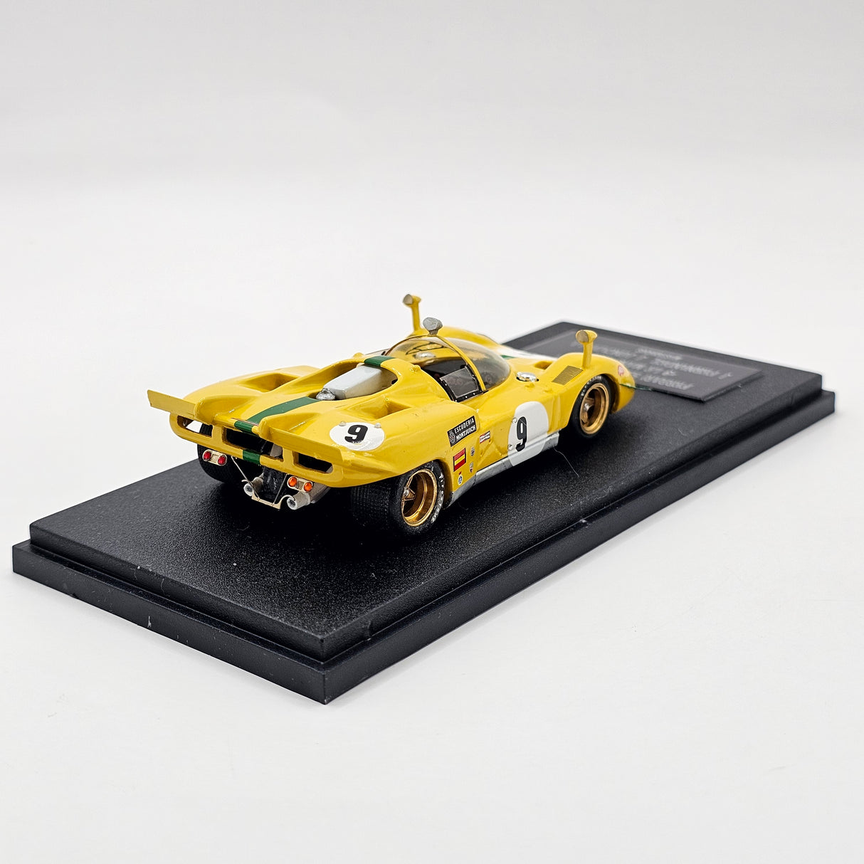 Mysterious Ferrari 512S Spyder #9 Escuderia Montjuich 24Hrs Le Mans 1970 1/43 Scale