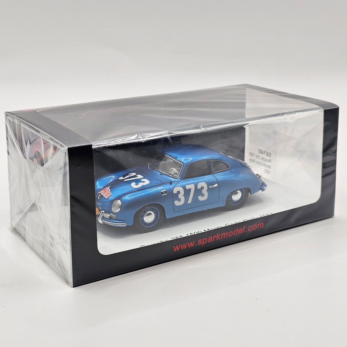 Spark Porsche 356 1500 #373 Rally Monte Carlo 1955 1/43 Scale S6140