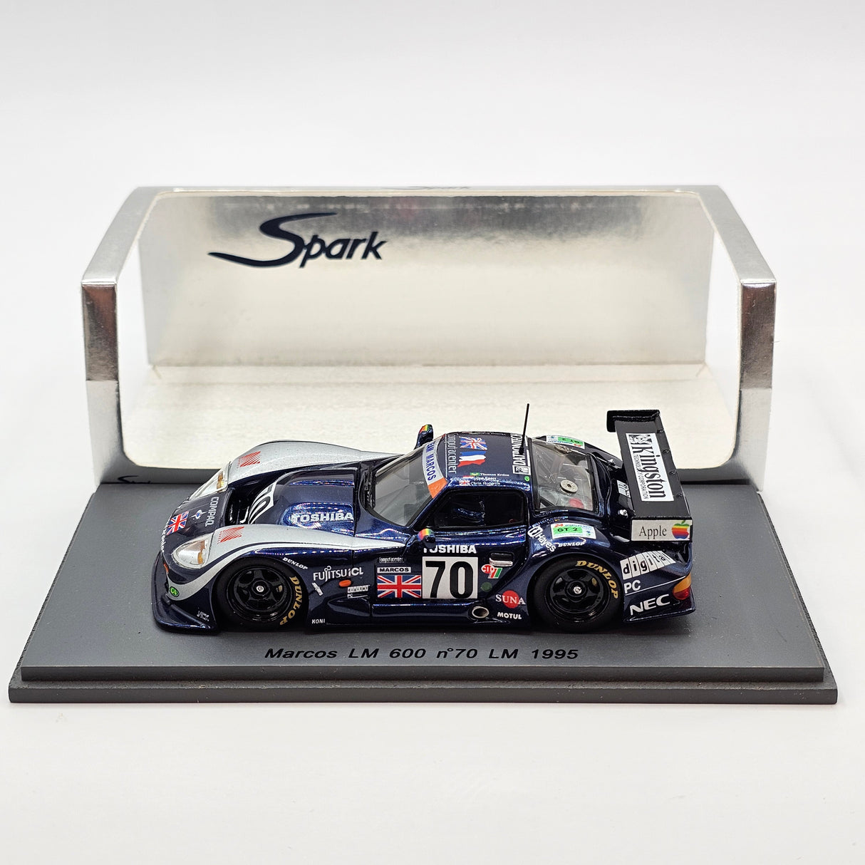 Spark Marcos LM600 #70 Team Marcos 24Hrs Le Mans 1995 1/43 Scale S0781