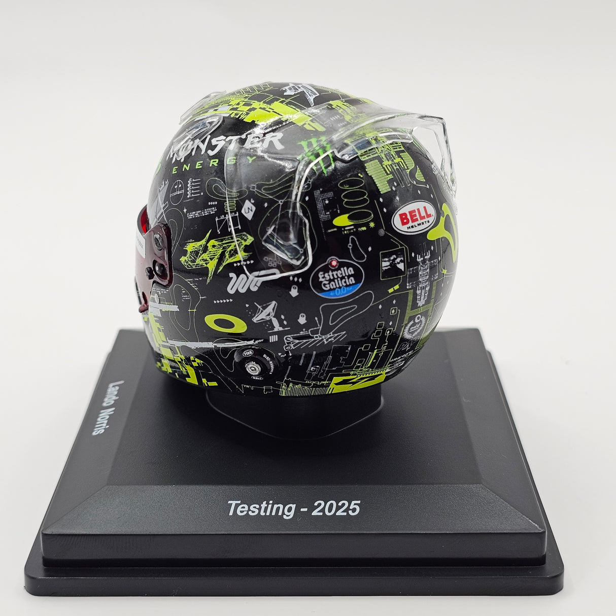Spark Lando Norris McLaren Formula 1 Team 2025 Test Helmet 1/5 Scale