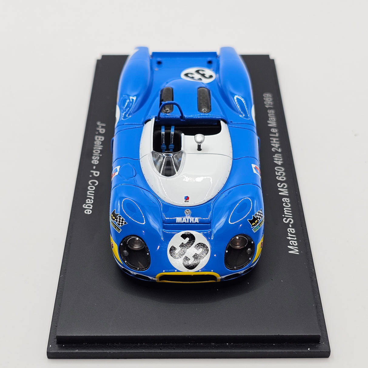 Spark Matra-Simca MS650 #33 Equipe Matra Elf 24Hrs Le Mans 1969 1/43 Scale S3547