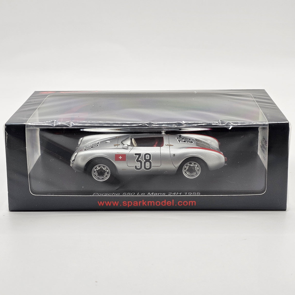 Spark Porsche 550/4 #38 W. Ringgenberg 24Hrs Le Mans 1955 1/43 Scale S9715