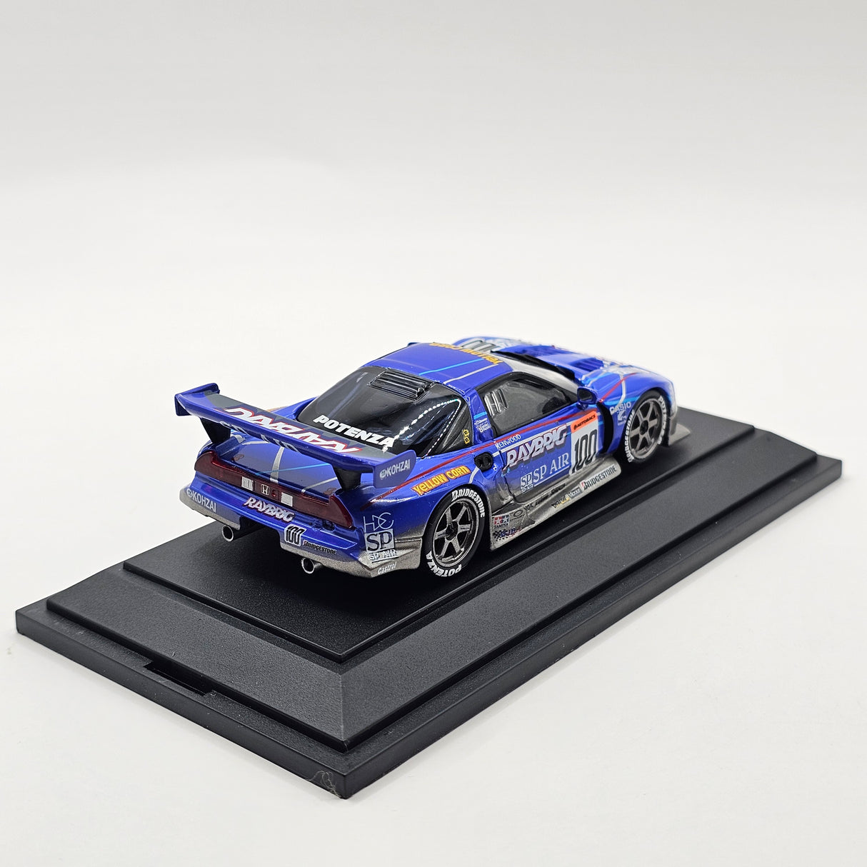 EBBRO Honda NSX #100 Raybrig Team Kunimitsu JGTC GT500 2001 1/43 Scale