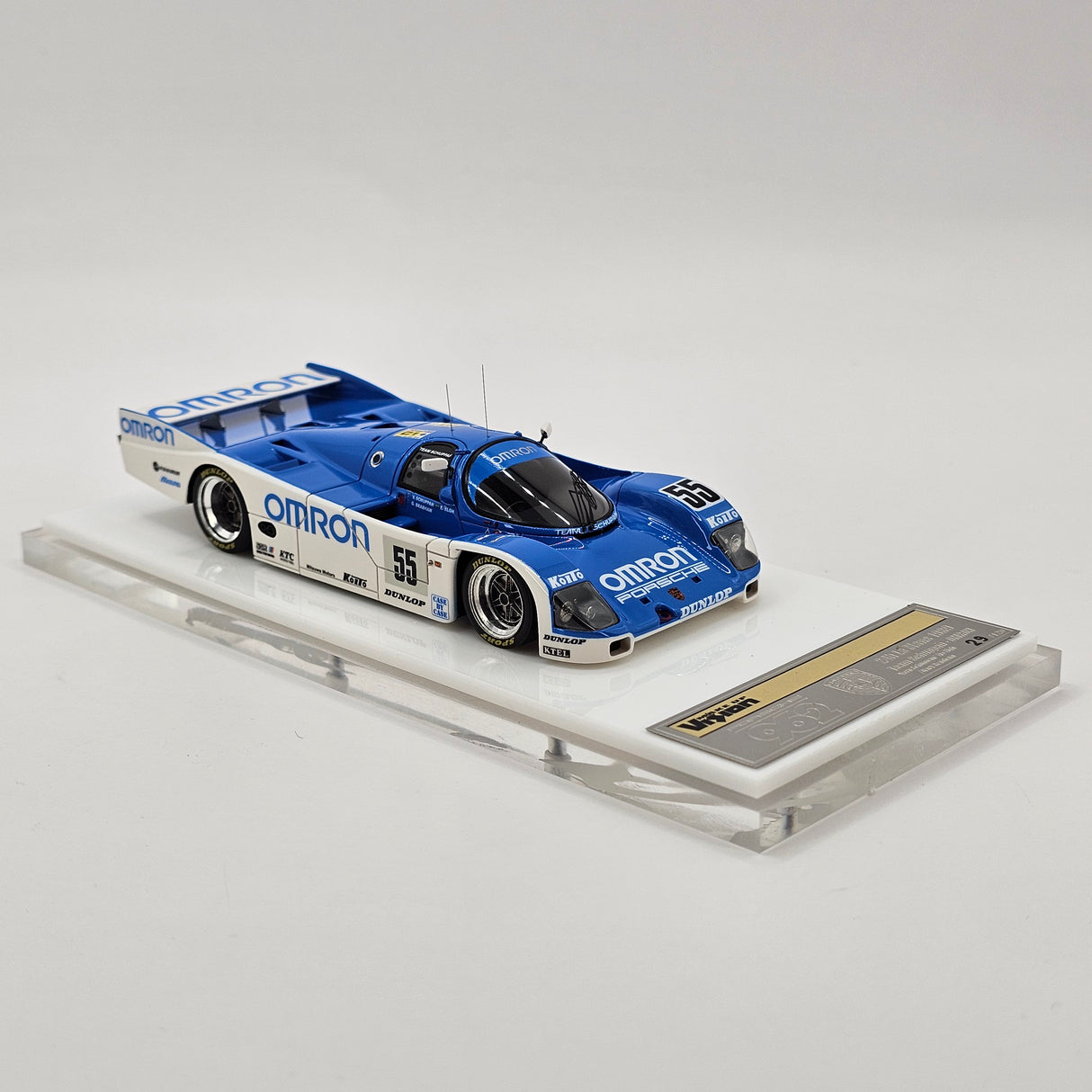 Make Up Vision Porsche 962C #55 Omron Team Schuppan 24Hrs Le Mans 1989 1/43 Scale