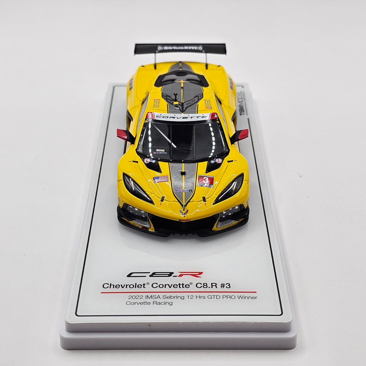 TSM Chevrolet Corvette C8.R #3 Corvette Racing GTD Win Sebring 12Hrs 2022 1/43 Scale