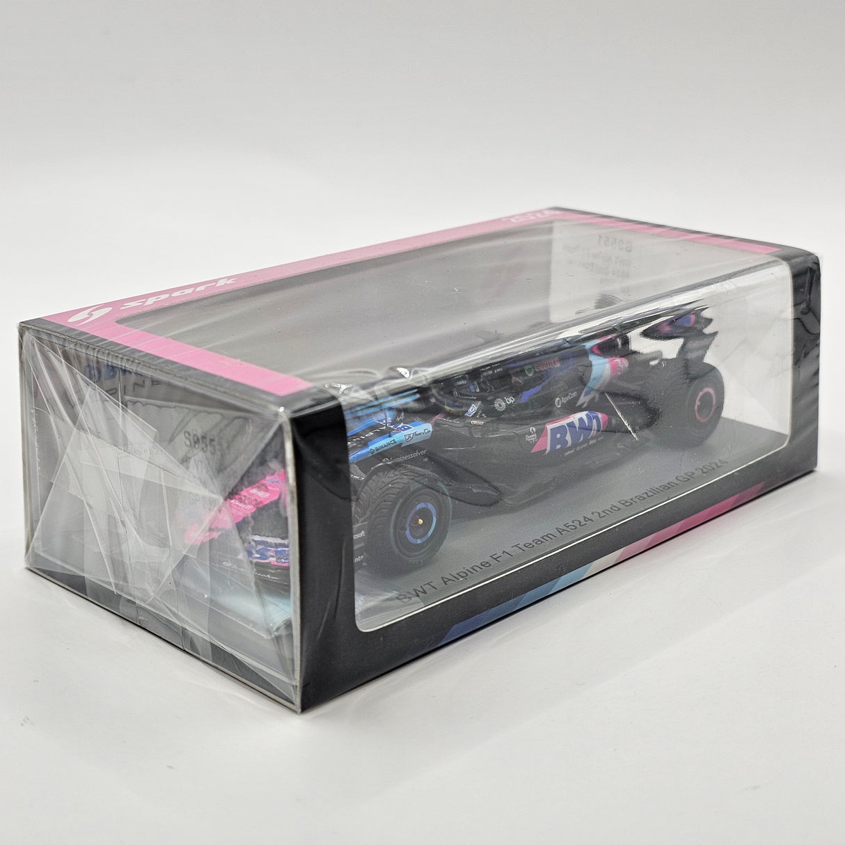 Spark Alpine A524 #31 Esteban Ocon 2nd Brazilian F1 GP 2024 1/43 Scale S9551