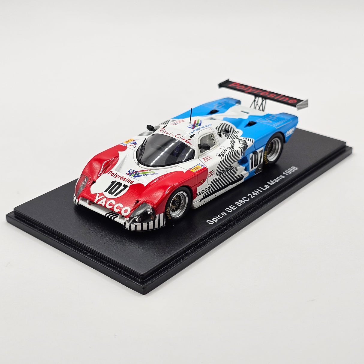 Spark Spice SE88C #107 Chamberlain Engineering 24Hrs Le Mans 1988 1/43 Scale