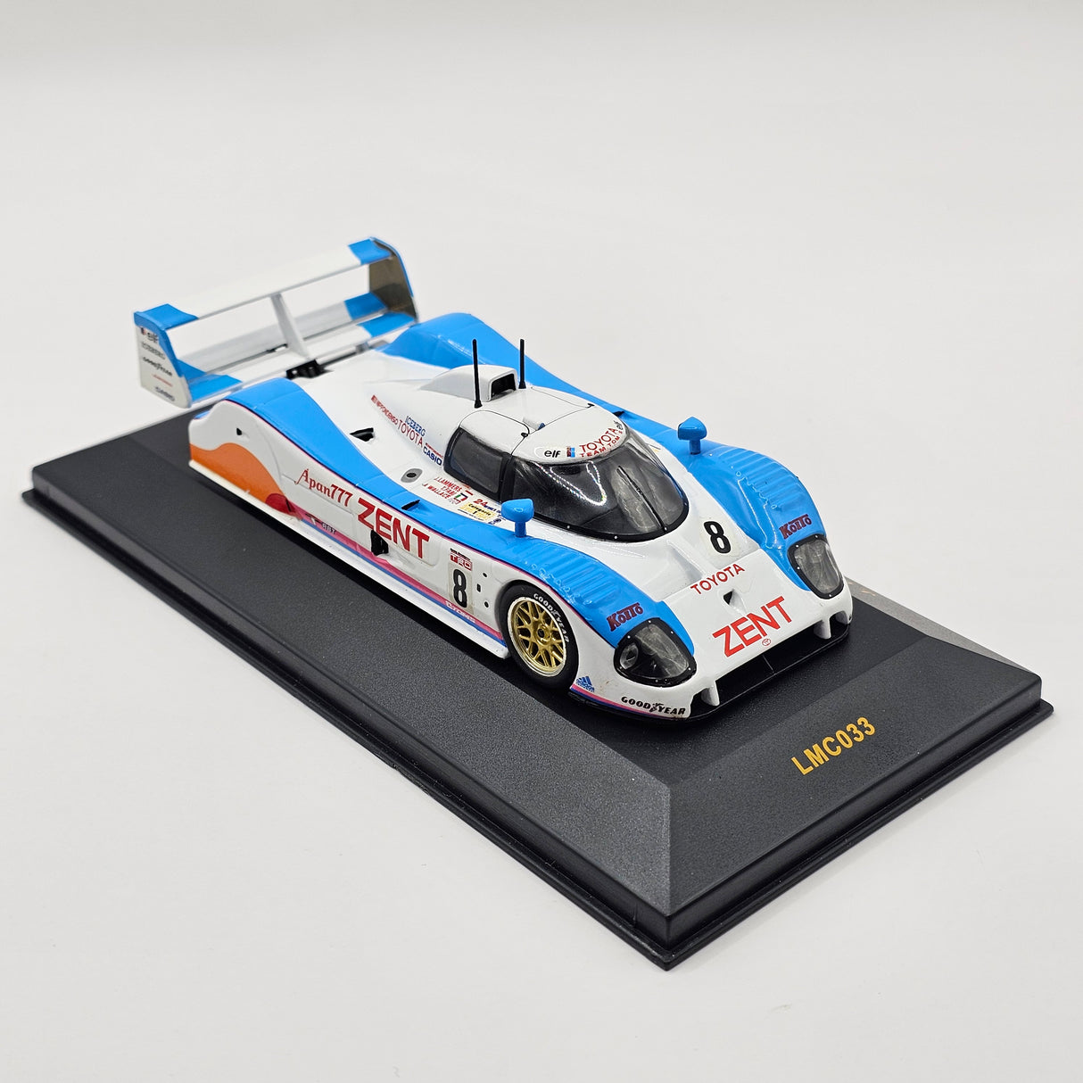 IXO Toyota TS010 #8 Toyota Team TOM'S GB Le Mans 1992 1/43 Scale LMC033