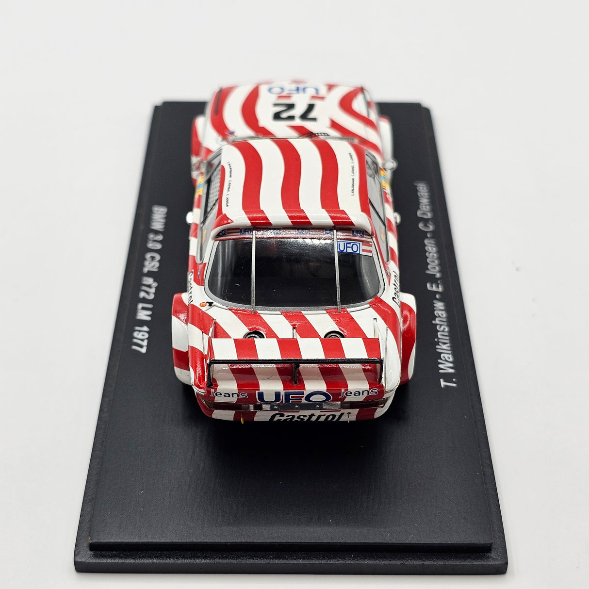 Spark BMW 3.0 CSL #72 Luigi Racing 24Hrs Le Mans 1977 1/43 Scale S1574