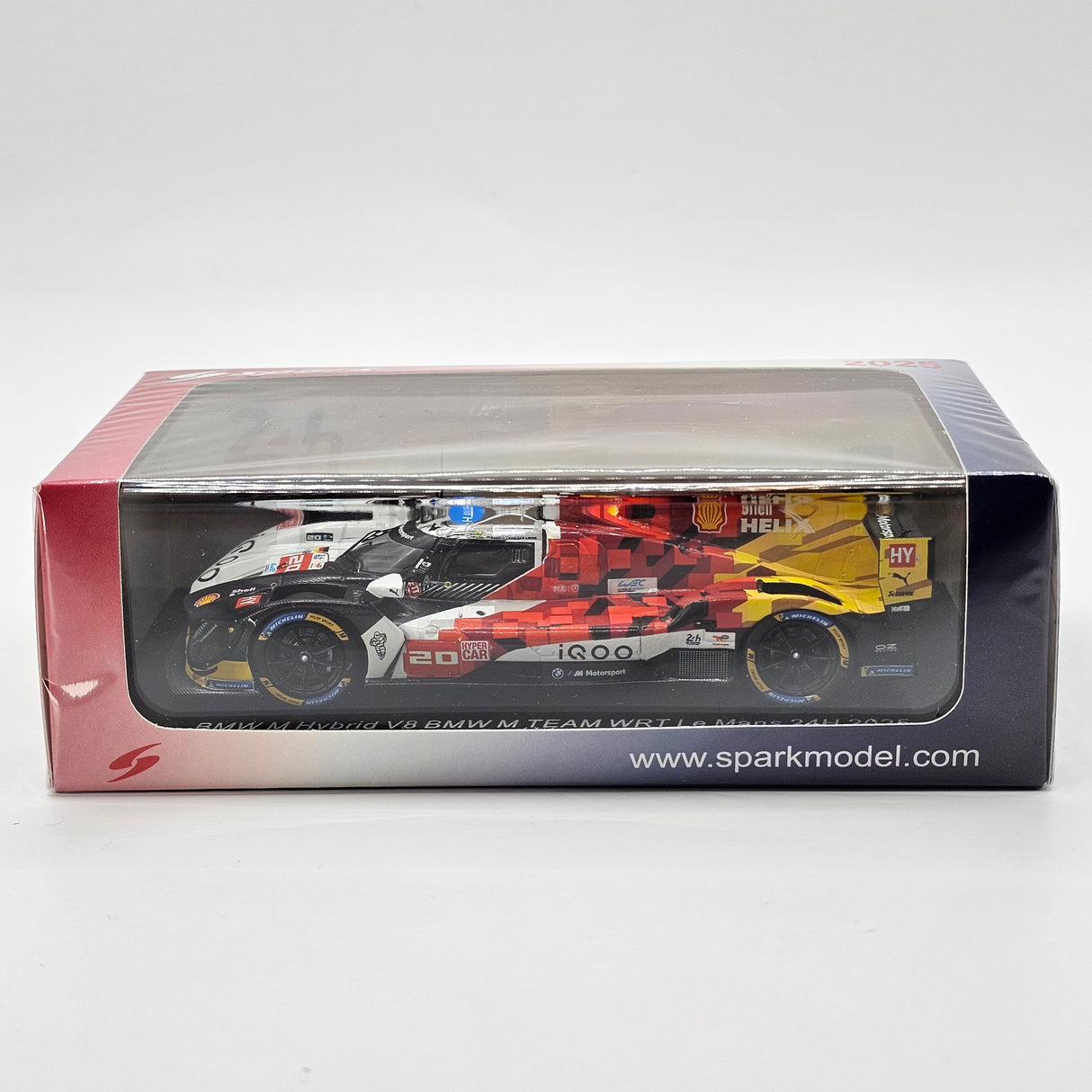 Spark BMW M Hybrid V8 #20 BMW M Team WRT 24Hrs Le Mans 2025 1/43 Scale