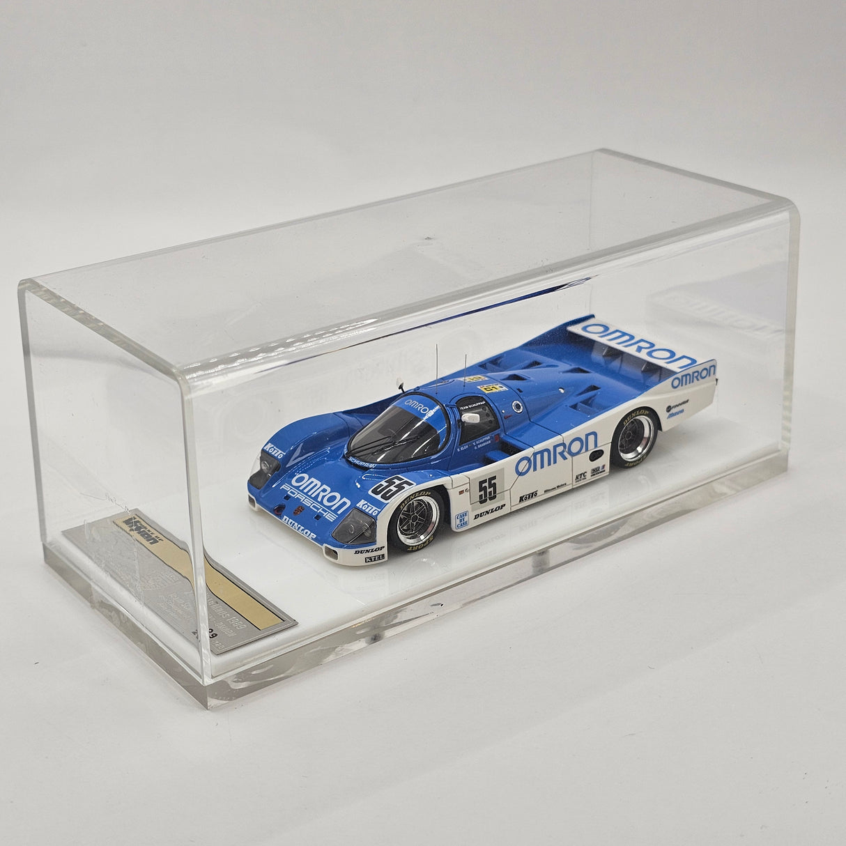 Make Up Vision Porsche 962C #55 Omron Team Schuppan 24Hrs Le Mans 1989 1/43 Scale