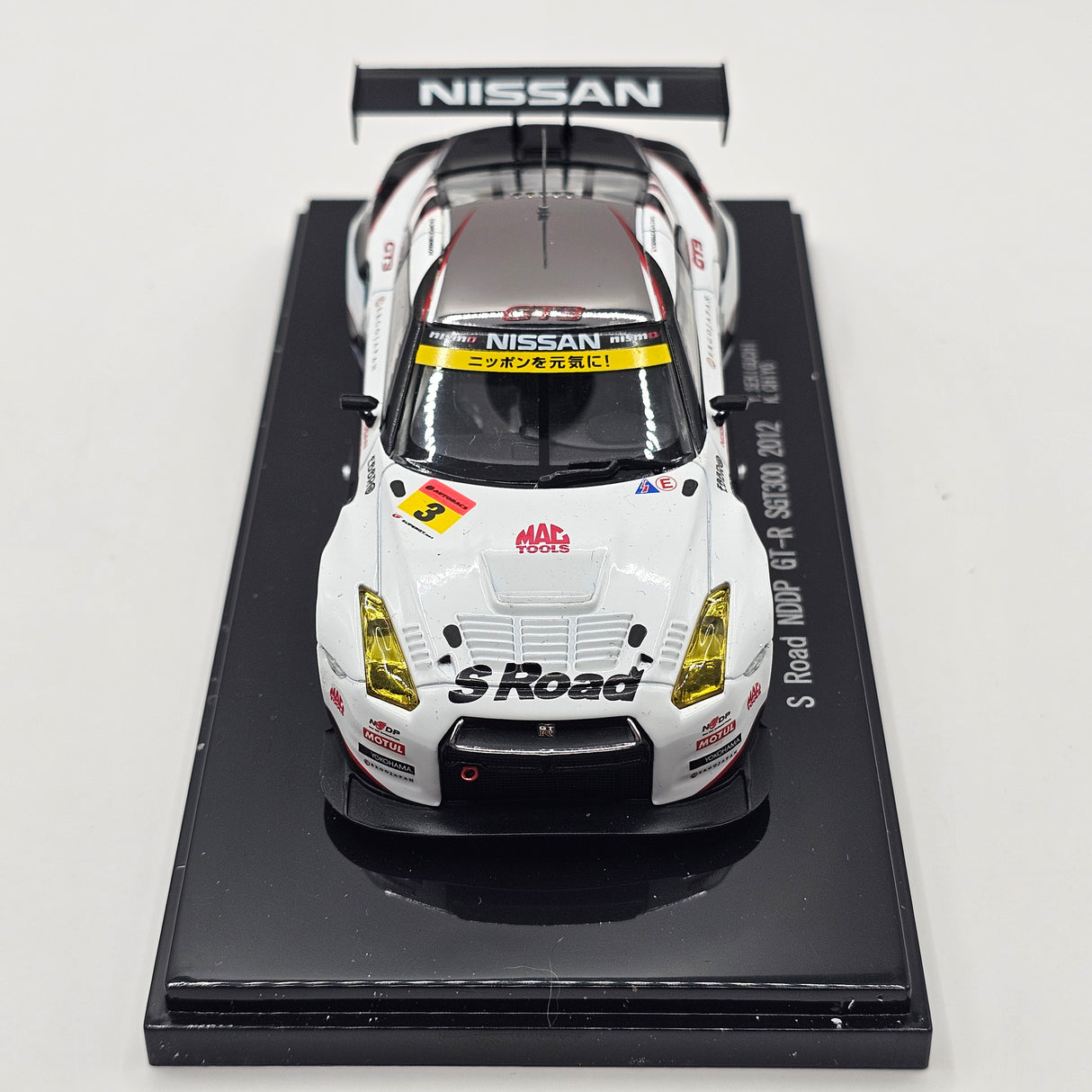 EBBRO Nissan GT-R #3 S-Road NDDP Super GT GT300 2012 1/43 Scale