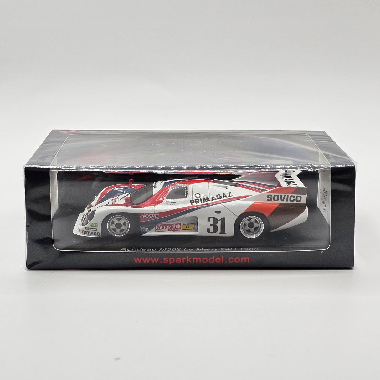Spark Rondeau M382 #31 Rondeau-Primagaz Le Mans 1985 1/43 Scale