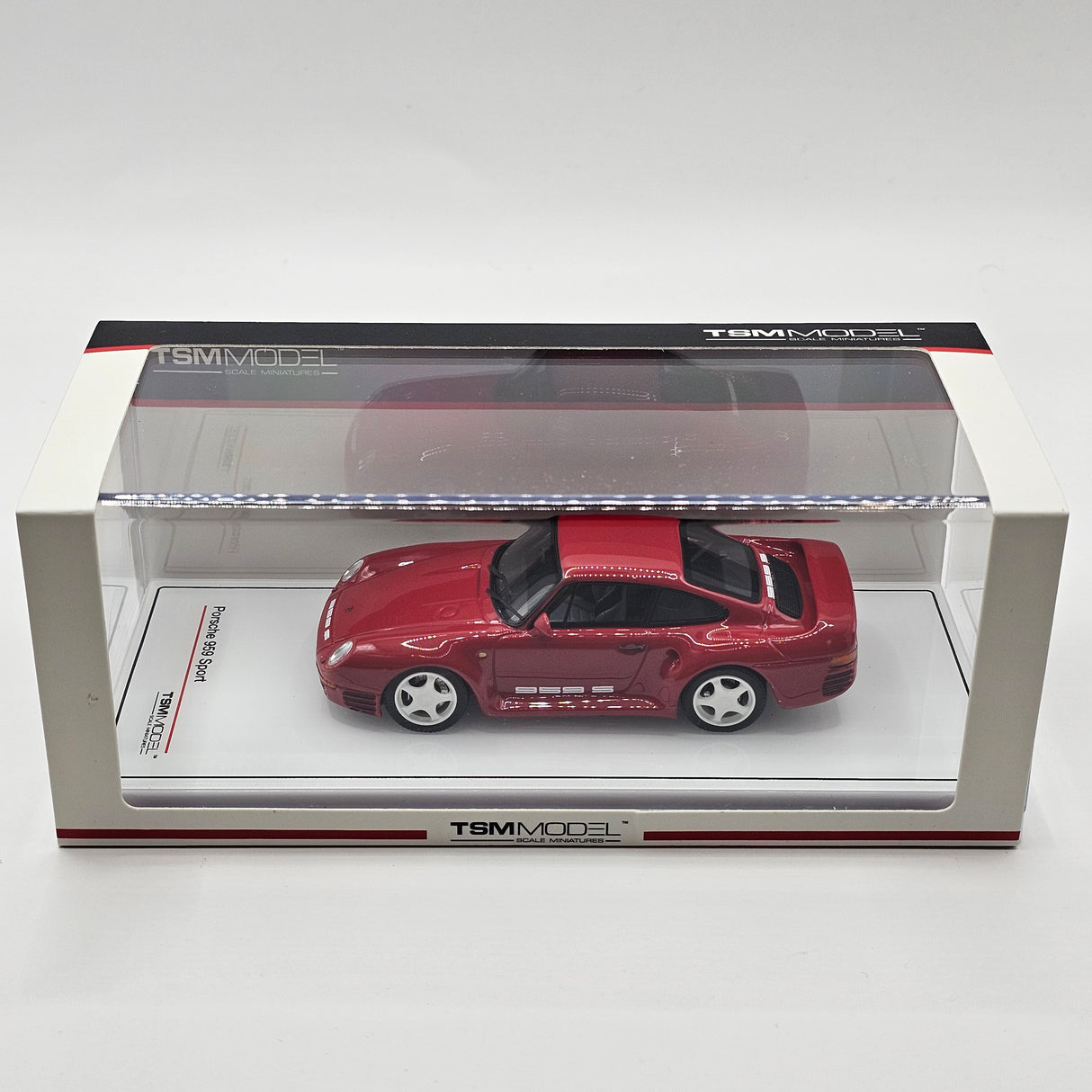 Truescale TSM Porsche 959 Sport Guards Red 1/43 Scale TSM430739