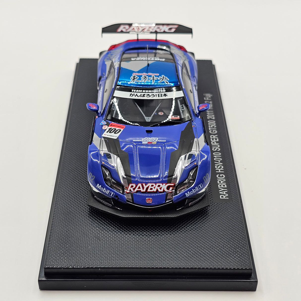 EBBRO Honda HSV-010 #100 Raybrig Team Kunimitsu Super GT GT500 2011 1/43 Scale
