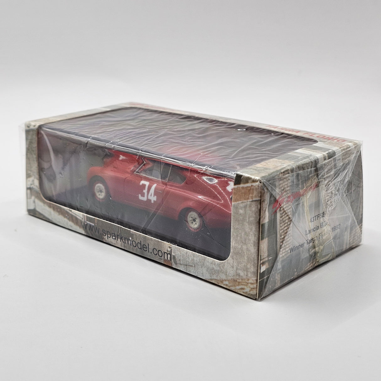 Spark Lancia B20 #34 Felice Bonetto Winner Targa Florio 1952 1/43 Scale 43TF52