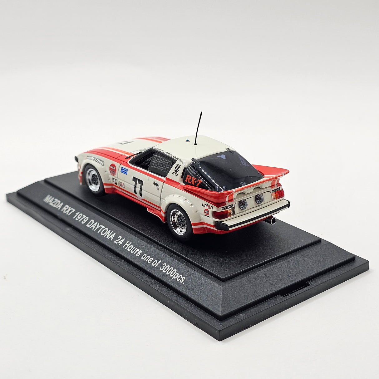 EBBRO Mazda RX-7 Savanna #77 Mazda Technical Daytona 24Hrs 1979 1/43 Scale