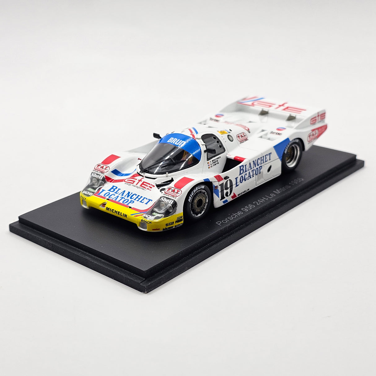 Spark Porsche 956 #19 Brun Motorsport 24Hrs Le Mans 1986 1/43 Scale S9870