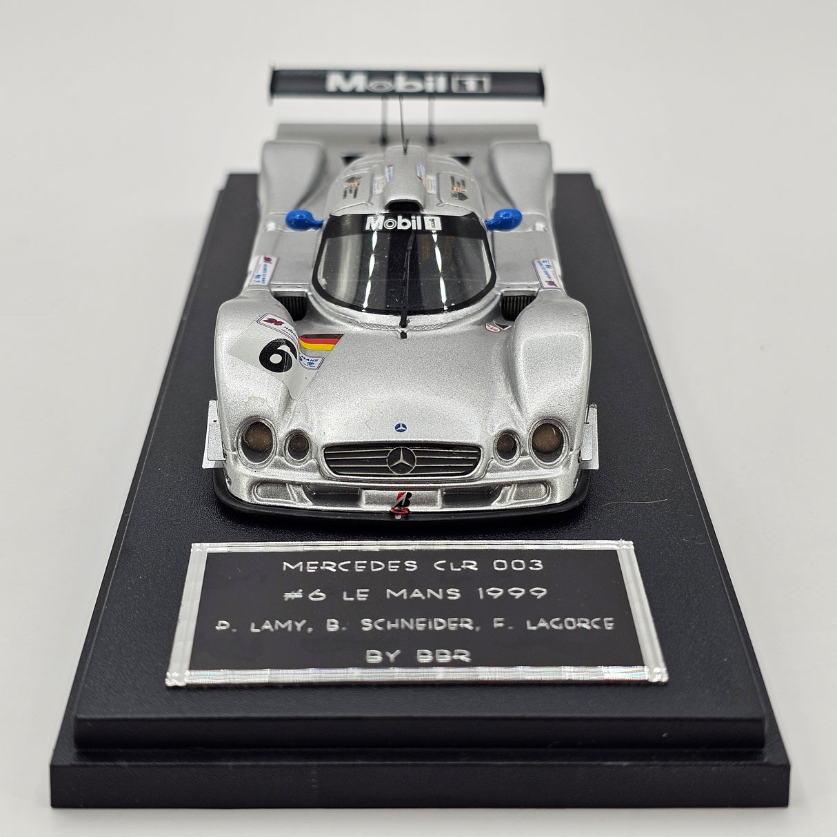 BBR Mercedes-Benz CLR #6 AMG Mercedes 24Hrs Le Mans 1999 1/43 Scale