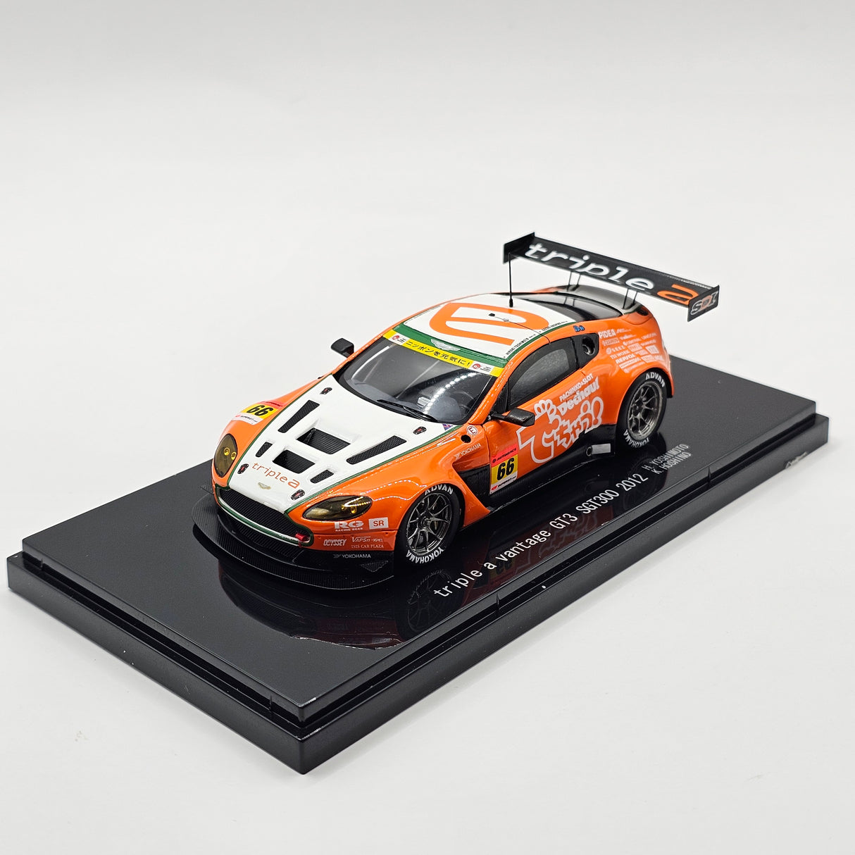 EBBRO Aston Martin Vantage GT3 #66 A speed Super GT GT300 2012 1/43 Scale