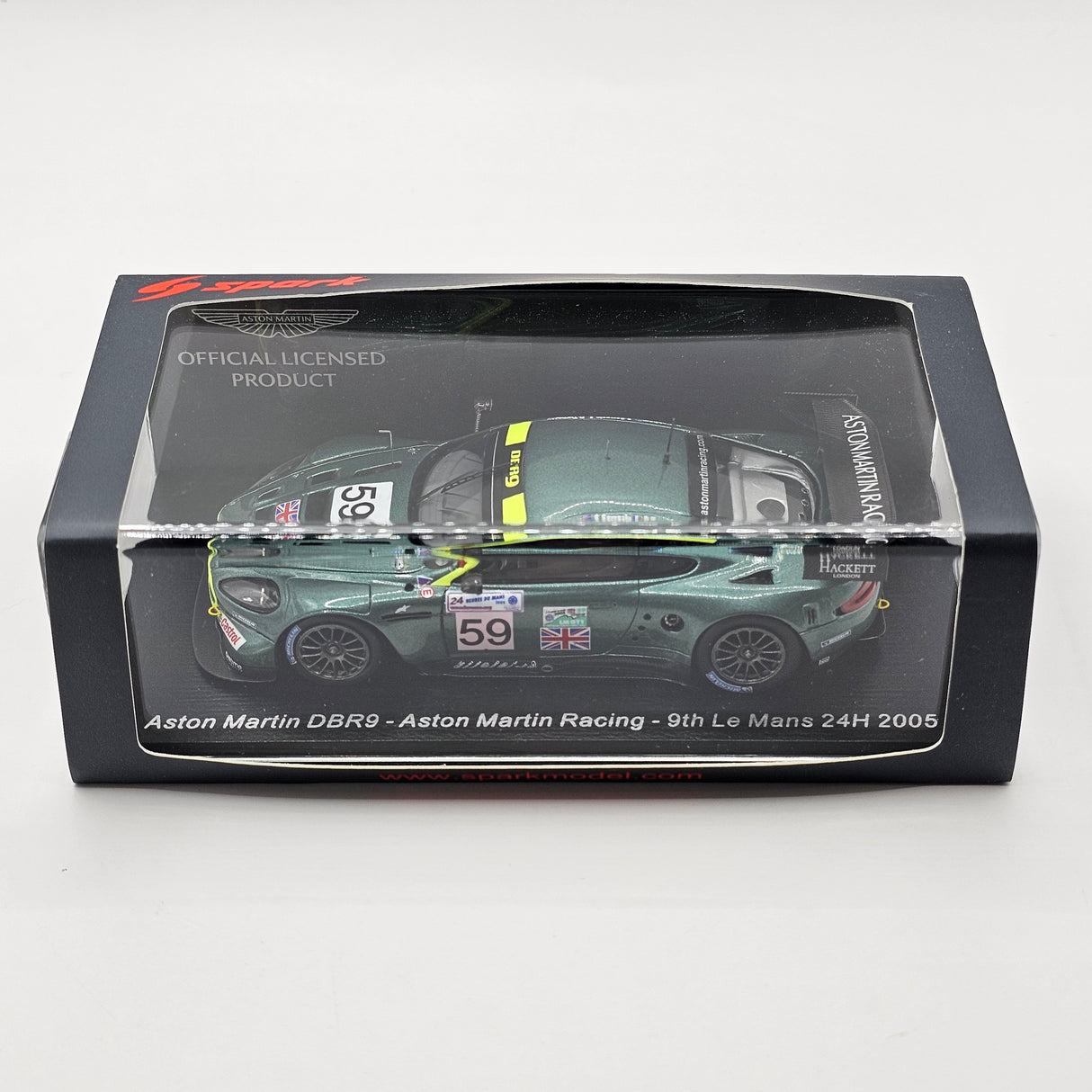 Spark Aston Martin DBR9 #59 Aston Martin Racing 24Hrs Le Mans 2005 1/43 Scale
