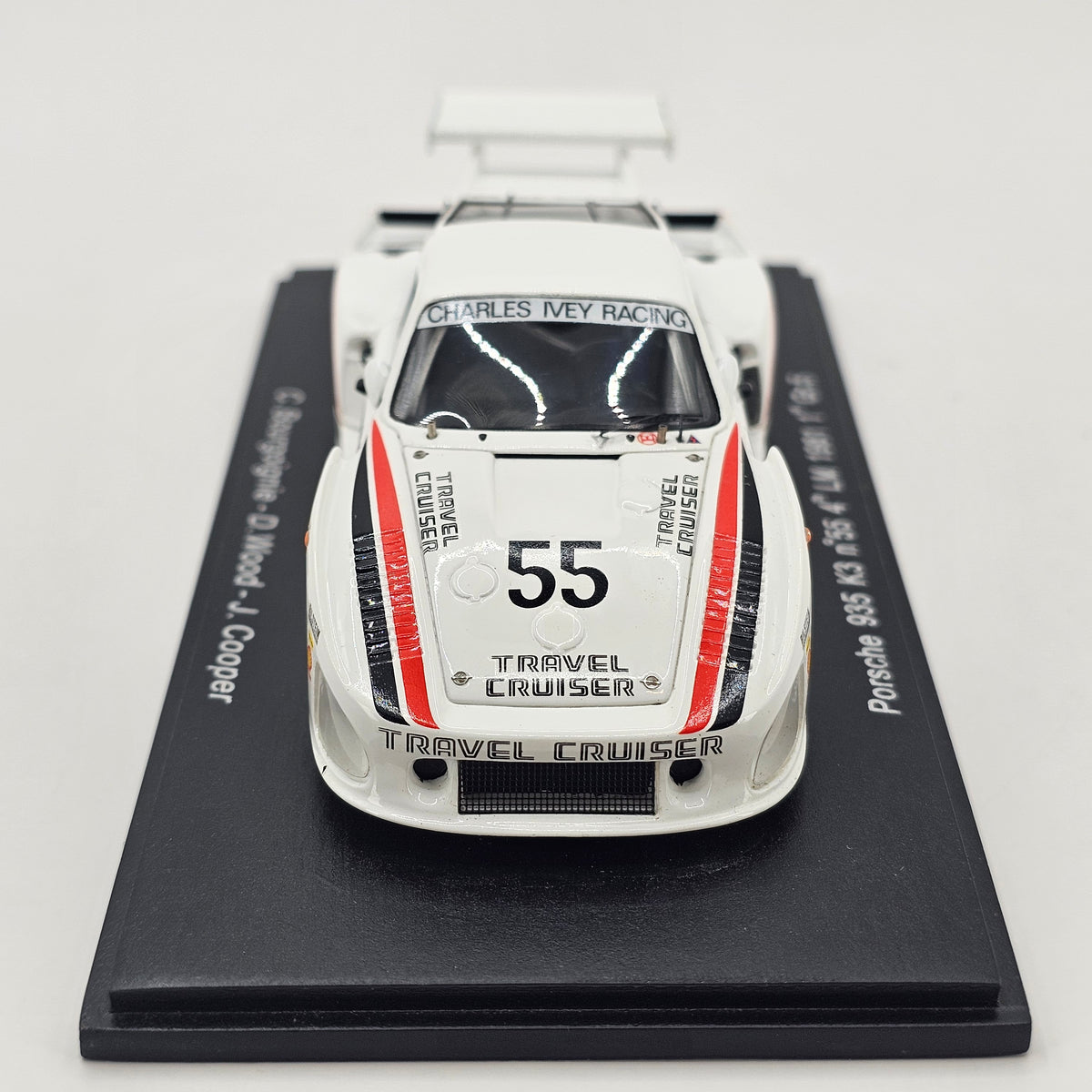 Spark Porsche 935 K3 #55 Charles Ivey Racing Gr5 Winner 24Hrs Le Mans 1981 1/43 Scale