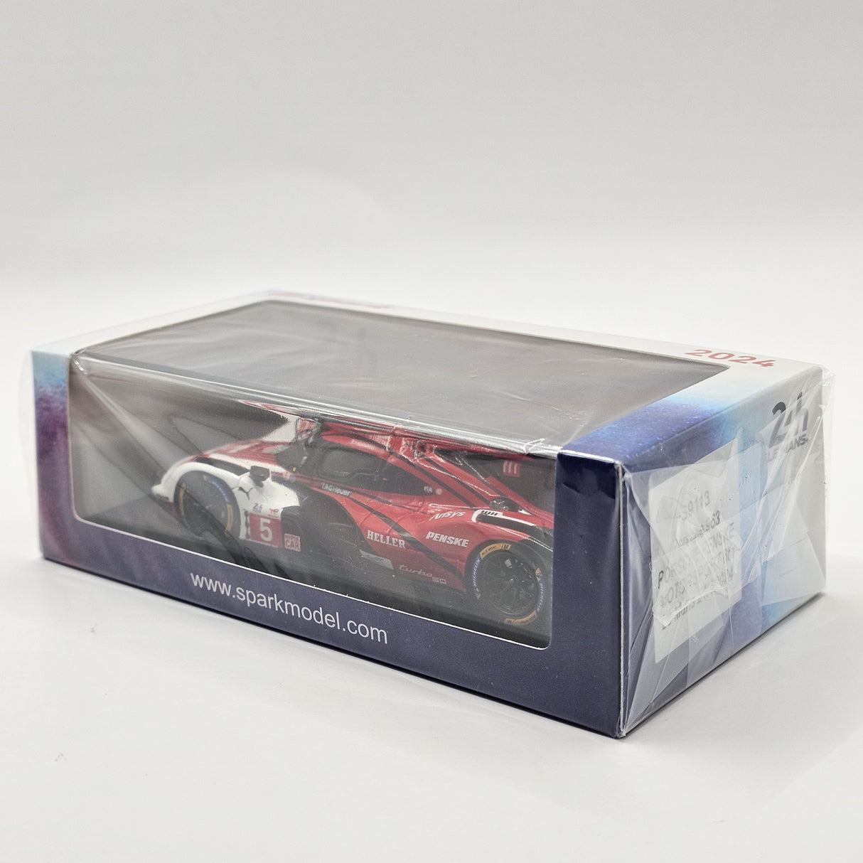 Spark Porsche 963 #5 Porsche Penske Motorsport 24Hrs Le Mans 2024 1/43 Scale S9113