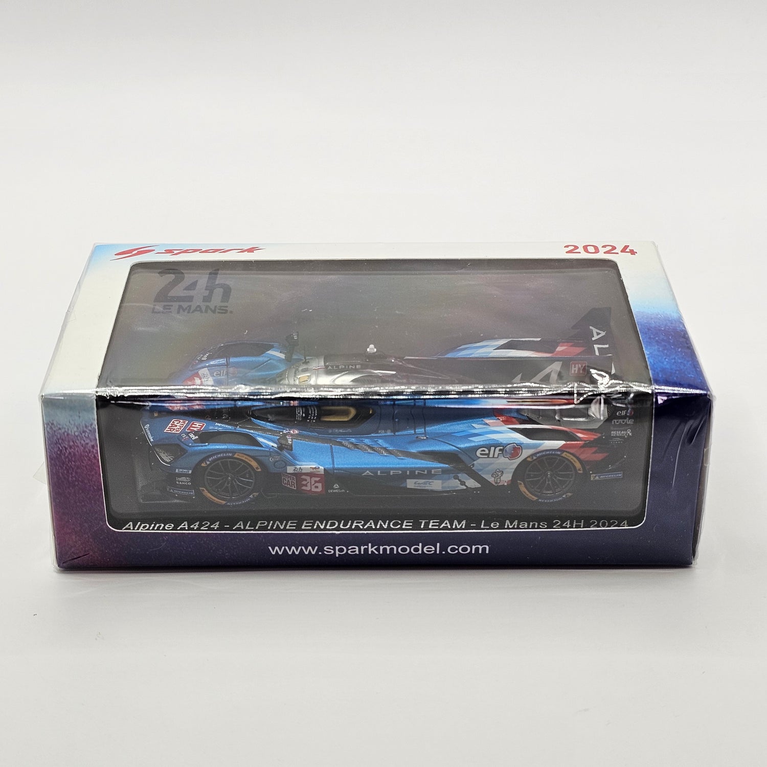 Spark Alpine A424 #36 Alpine Endurance Team 24Hrs Le Mans 2024 1/43 Scale S9123