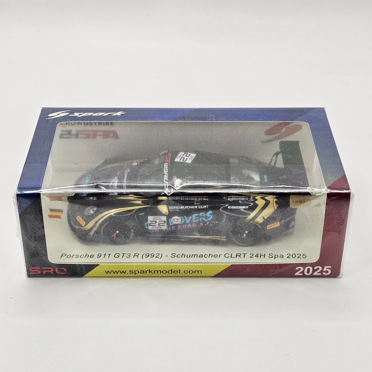 Spark Porsche 911 GT3 R (992) #22 Schumacher CLRT 24Hrs Spa 2025 1/43 Scale