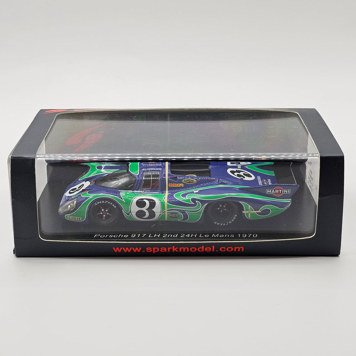 Spark Porsche 917LH #3 Martini International 24Hrs Le Mans 1970 1/43 Scale S0928