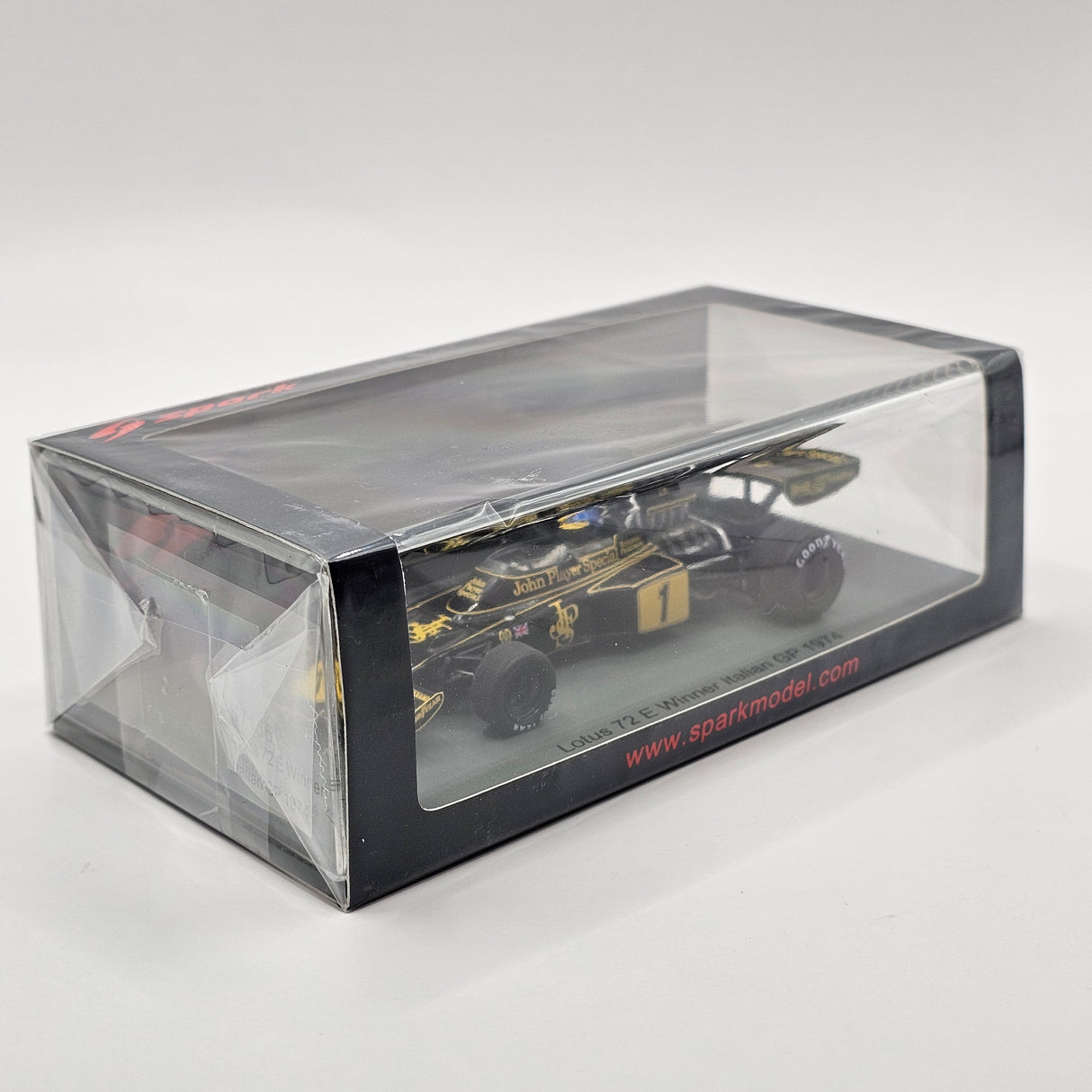 Spark Lotus 72 E #1 Ronnie Peterson Winner Italian GP 1974 1/43 Scale