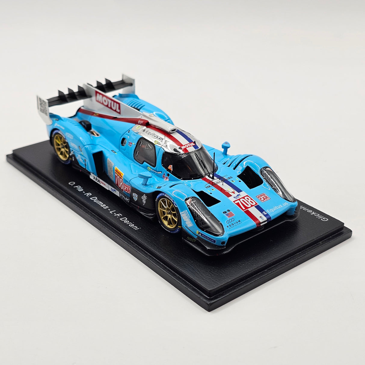 Spark Glickenhaus 007 LMH #708 Glickenhaus Racing 6Hrs Monza 2022 1/43 Scale