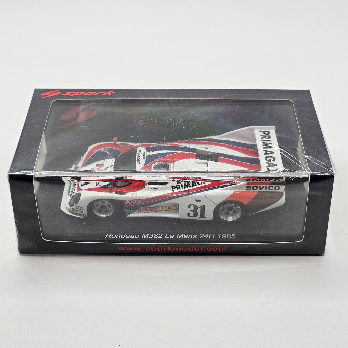 Spark Rondeau M382 #31 Rondeau-Primagaz Le Mans 1985 1/43 Scale