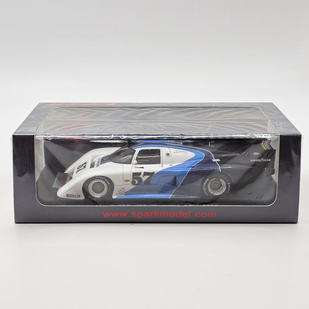 Spark March 83G #57 Blue Thunder Racing 1984 IMSA Champion 1/43 Scale S2991