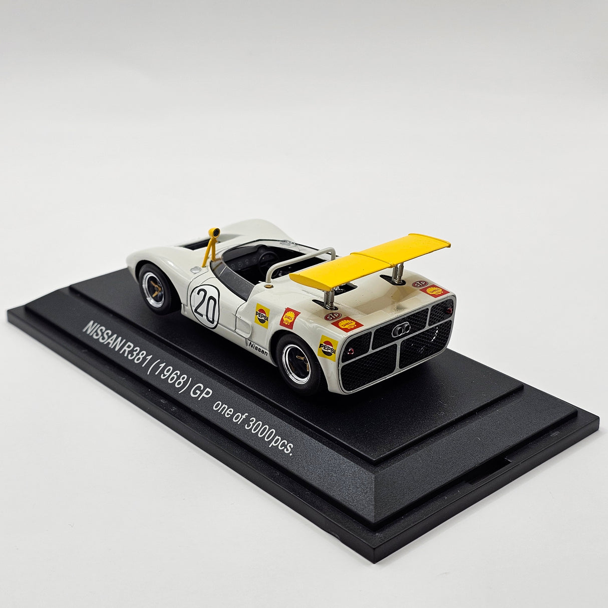 EBBRO Nissan R381 #20 Nissan Motor Co. 1968 Japan Grand Prix (GP race) 1/43 Scale