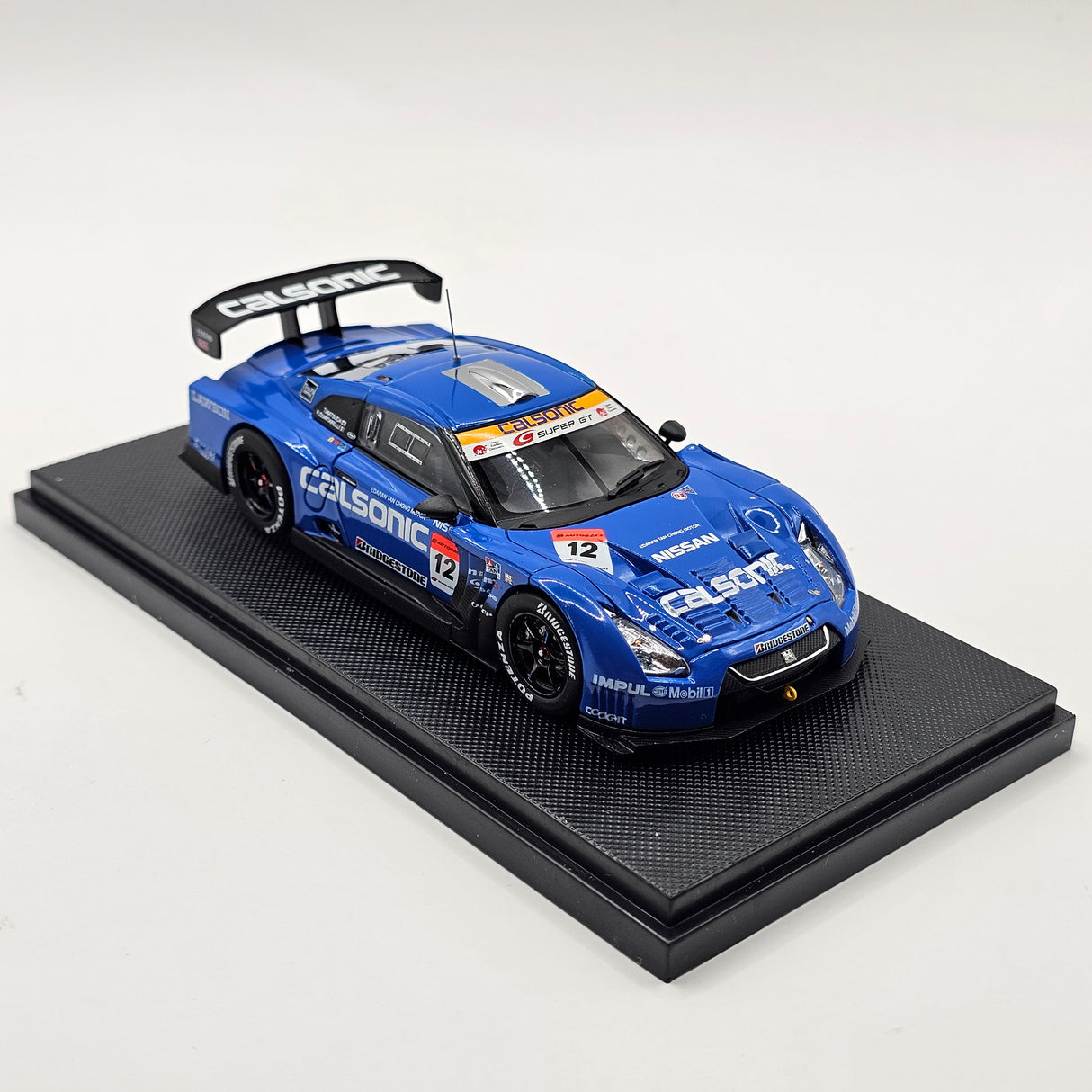 EBBRO Nissan GT-R #12 Calsonic Impul Super GT GT500 2010 Rd4 Winner 1/43 Scale