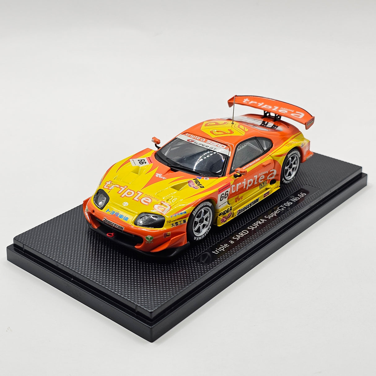 EBBRO Toyota Supra #66 Toyota Team SARD Super GT GT500 2006 1/43 Scale