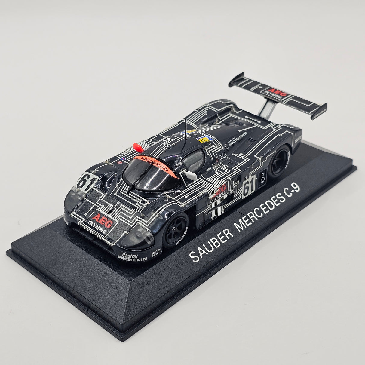 Max Models Mercedes Sauber C9 #61 AEG Le Mans 24Hrs 1988 1/43 Scale