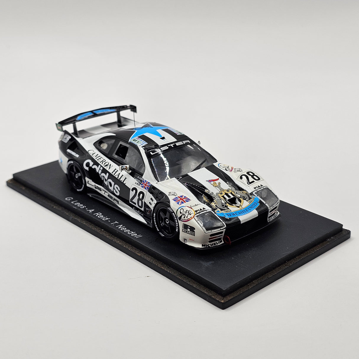 Spark Lister Storm #28 "Newcastle United" Le Mans 1996 1/43 Scale S0632