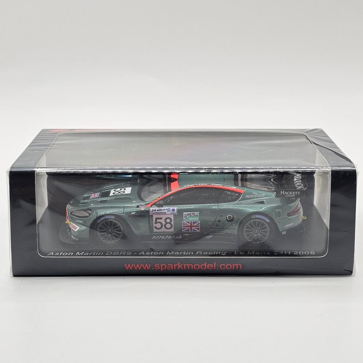 Spark Aston Martin DBR9 #58 Aston Martin Racing Le Mans 24Hrs 2005 1/43 Scale