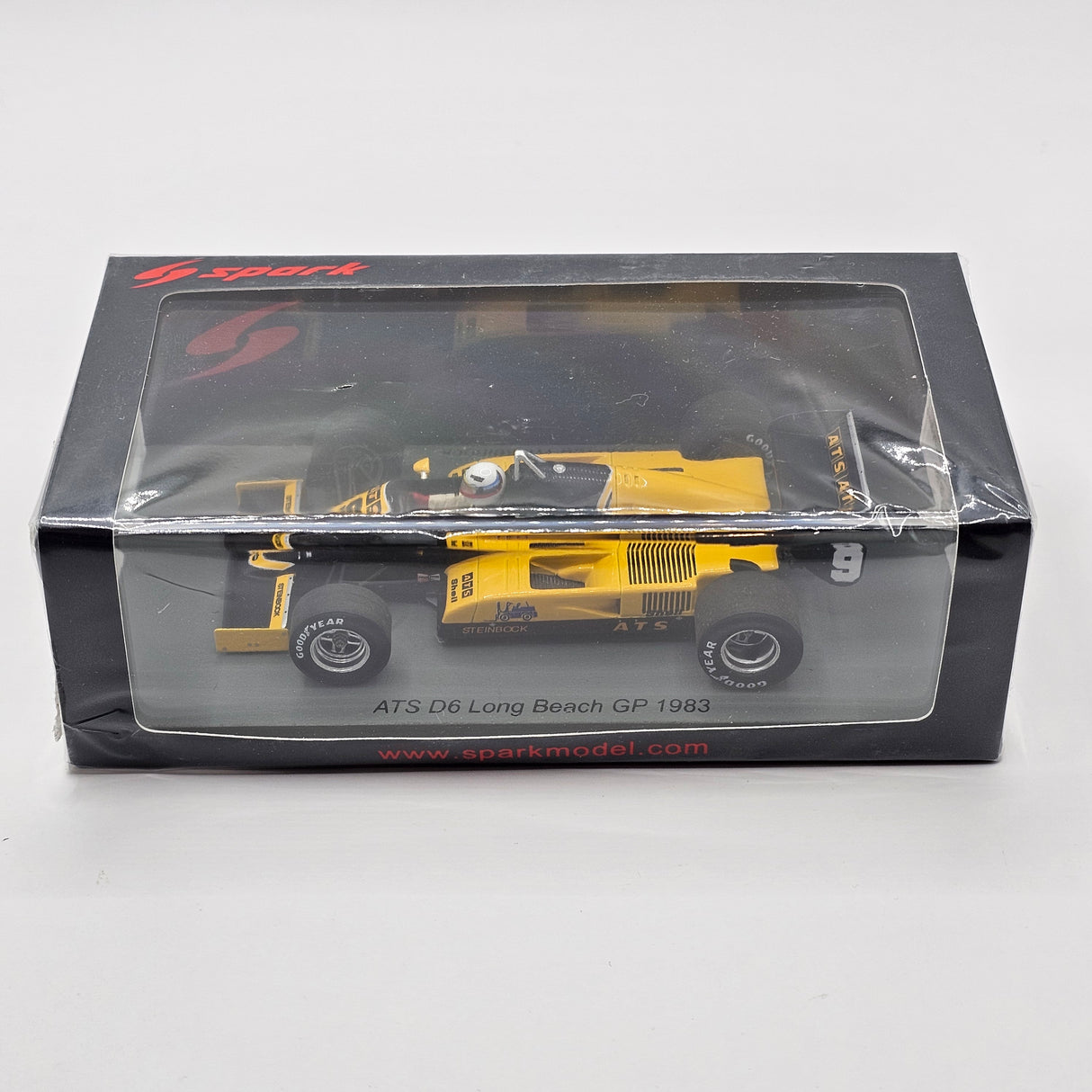Spark ATS D6 #9 Manfred Winkelhock Long Beach GP 1983 1/43 Scale