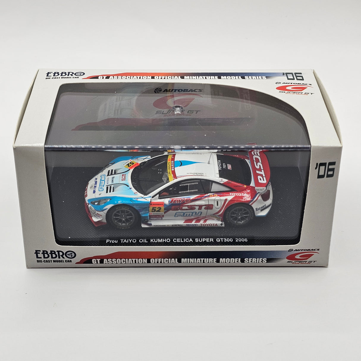 EBBRO Toyota Celica #52 Team Cerumo Super GT GT300 2006 1/43 Scale