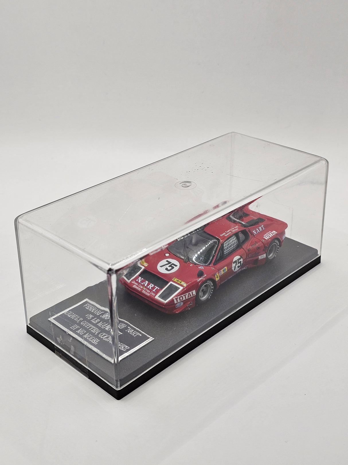 MG Model Ferrari 365 GT/4 BB #75 NART 24Hrs Le Mans 1977 1/43 Scale