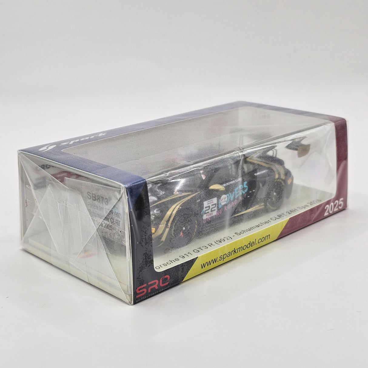 Spark Porsche 911 GT3 R (992) #22 Schumacher CLRT 24Hrs Spa 2025 1/43 Scale